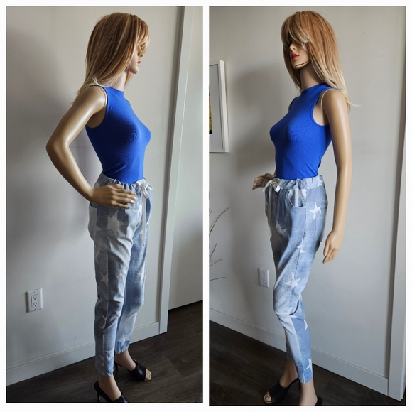 NWT Star Washed Denim Pants - Picture 9 of 15